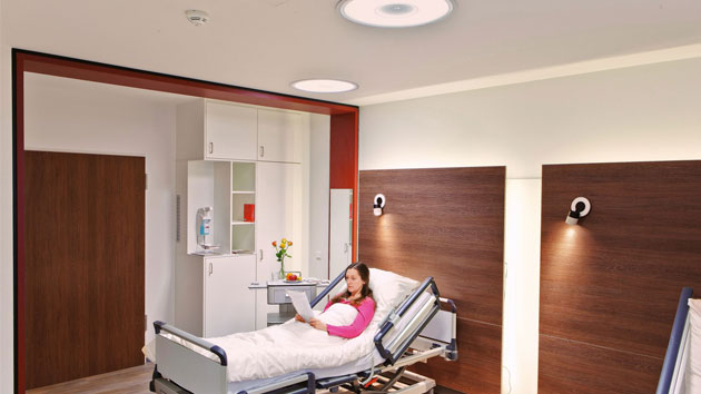 lighting for hospital patient rooms
