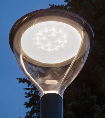 New Metronomis LED lighting for park 