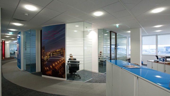 Offices and conference rooms in airports