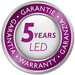 5 Years Warranty