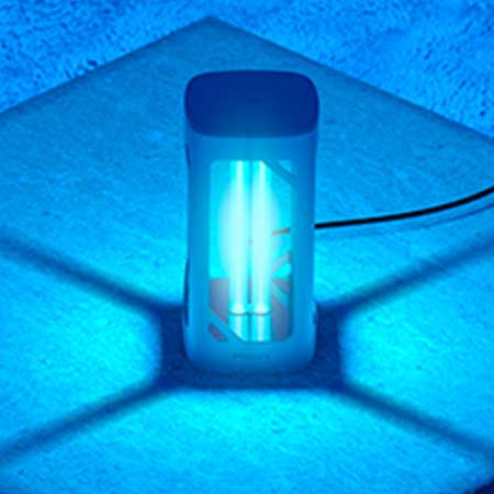 UV-C 燈具產品陳列